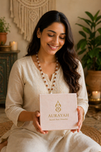 AURAYAH - Rudraksh Sphatik Mala [Certified]