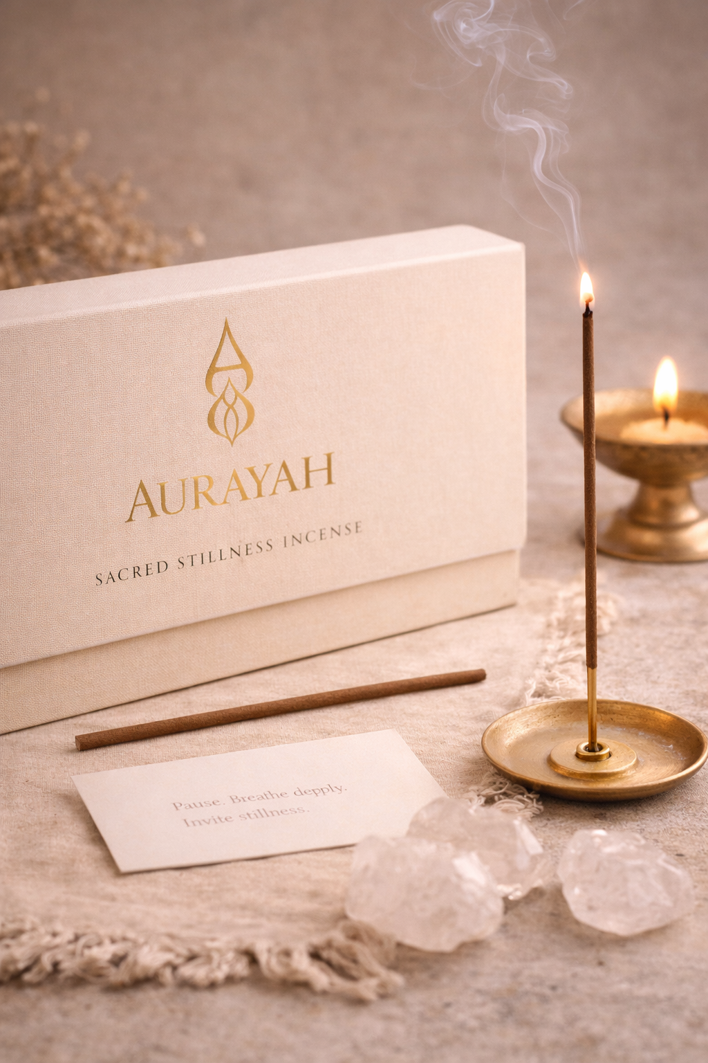 Aurayah - The Sacred Stillness Incense