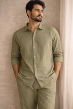 Aurayah - The Sacred Green Angavastram Set (Men)