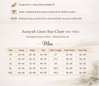 Aurayah - The Ivory Presence Linen Set (Men)